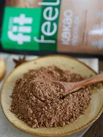 Какао-порошок с низким содержанием жира 1,5%, дой-пак 500 гр фото 4