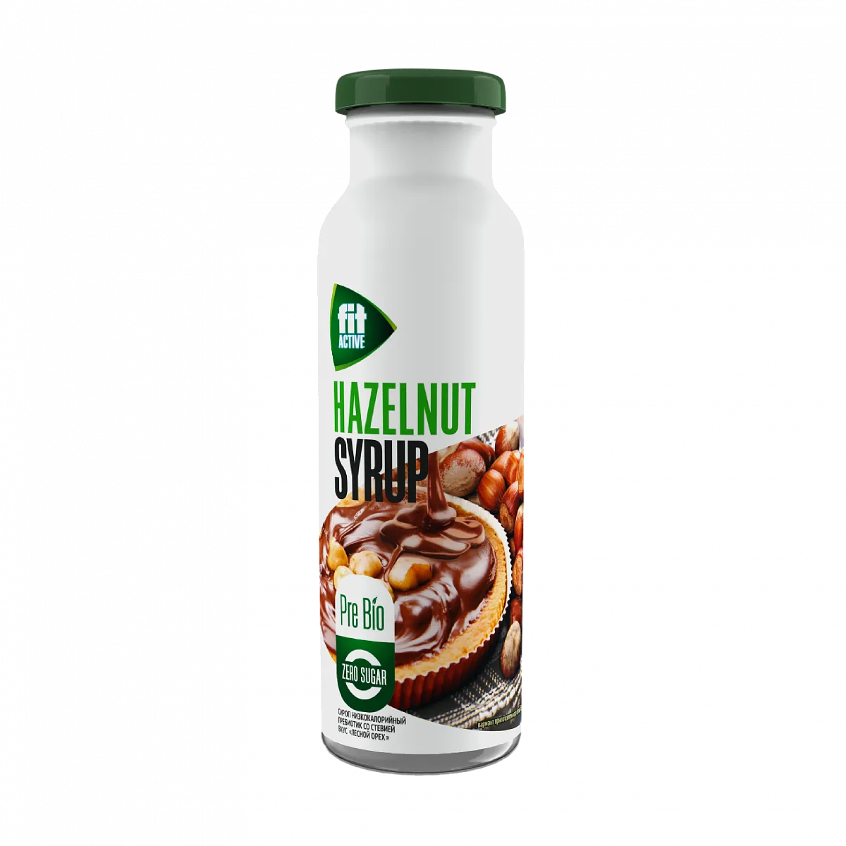 Сироп низкокалорийный пребиотик со стевией "Лесной орех", 300 гр. фото 1