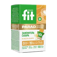 Заменитель сахара FitParad №22, стики со вкусом ванили 100 шт фото 3