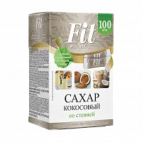 FitParad, кокосовый сахар со стевией, стик 100 шт фото 2