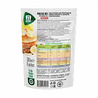 Смесь ореховая для приготовления блинов и оладий со вкусом банана, дойпак 300 гр.  фото 2