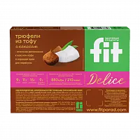 Трюфельные тофу конфеты со вкусом кокоса, 160 гр фото 3
