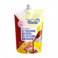 Крем-десерт Сгущенное молоко со вкусом карамели, дой-пак 100 гр фото 1