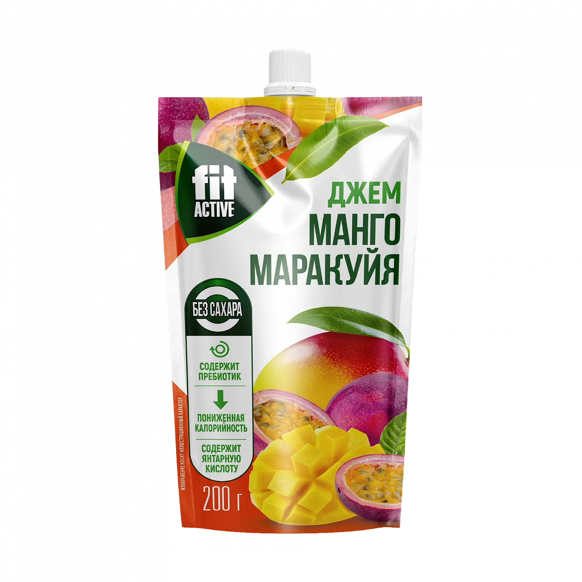 Джем Манго-Маракуйя, дой-пак 200 гр фото 1