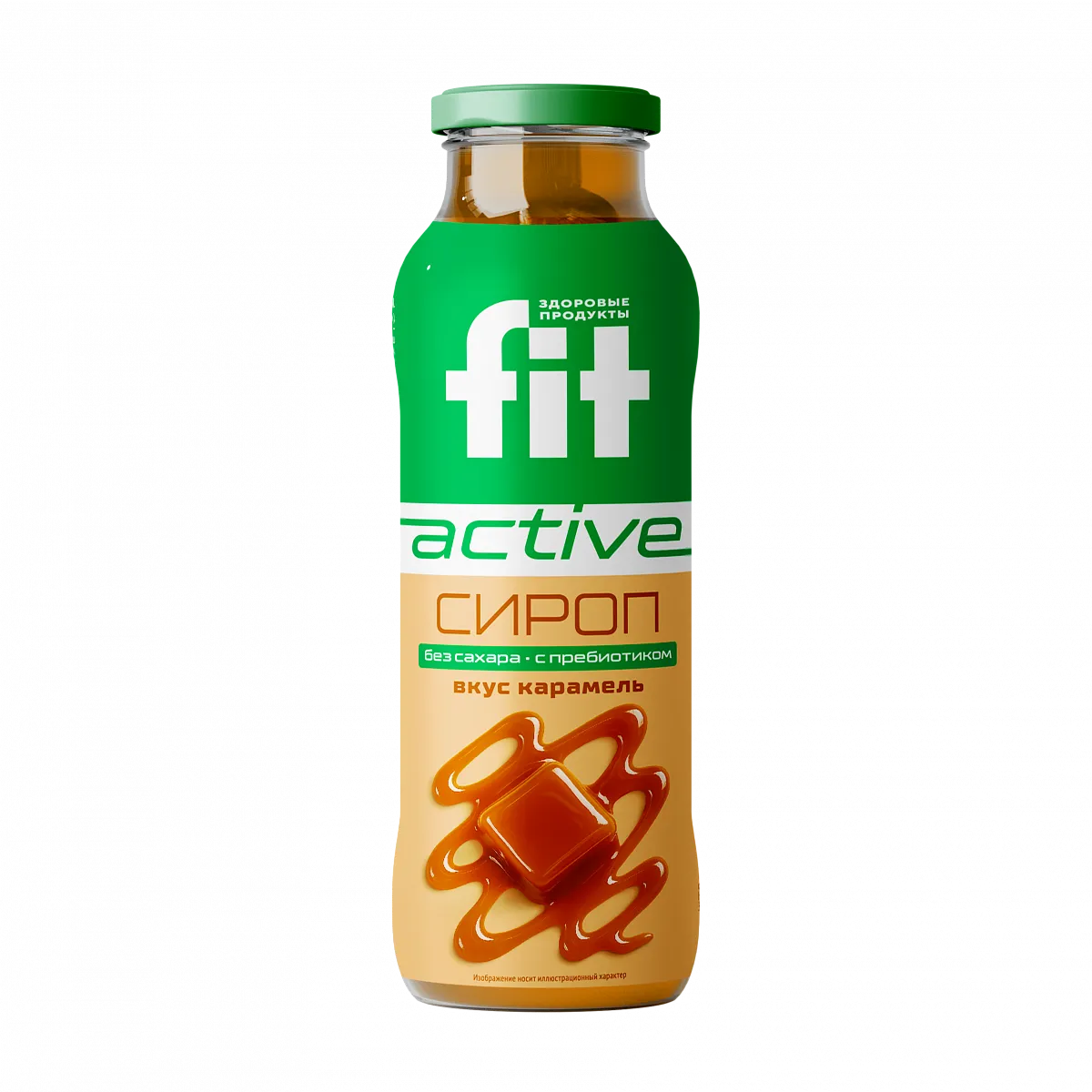 Сироп низкокалорийный пребиотик со стевией "Карамель", 300 гр фото 1