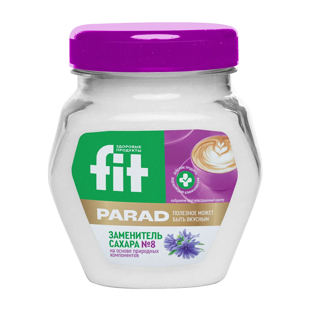 Заменитель сахара FitParad №8, банка 180 гр фото 1