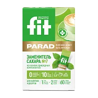 Заменитель сахара FitParad №7, стики 60 шт фото 1