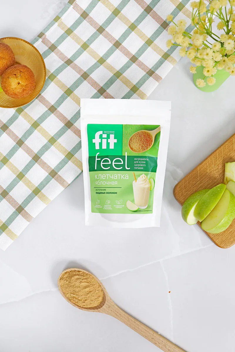 Клетчатка яблочная дой-пак, 250 гр. фото 4