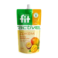 Джем без сахара Манго-Маракуйя, дой-пак 200 гр фото 1