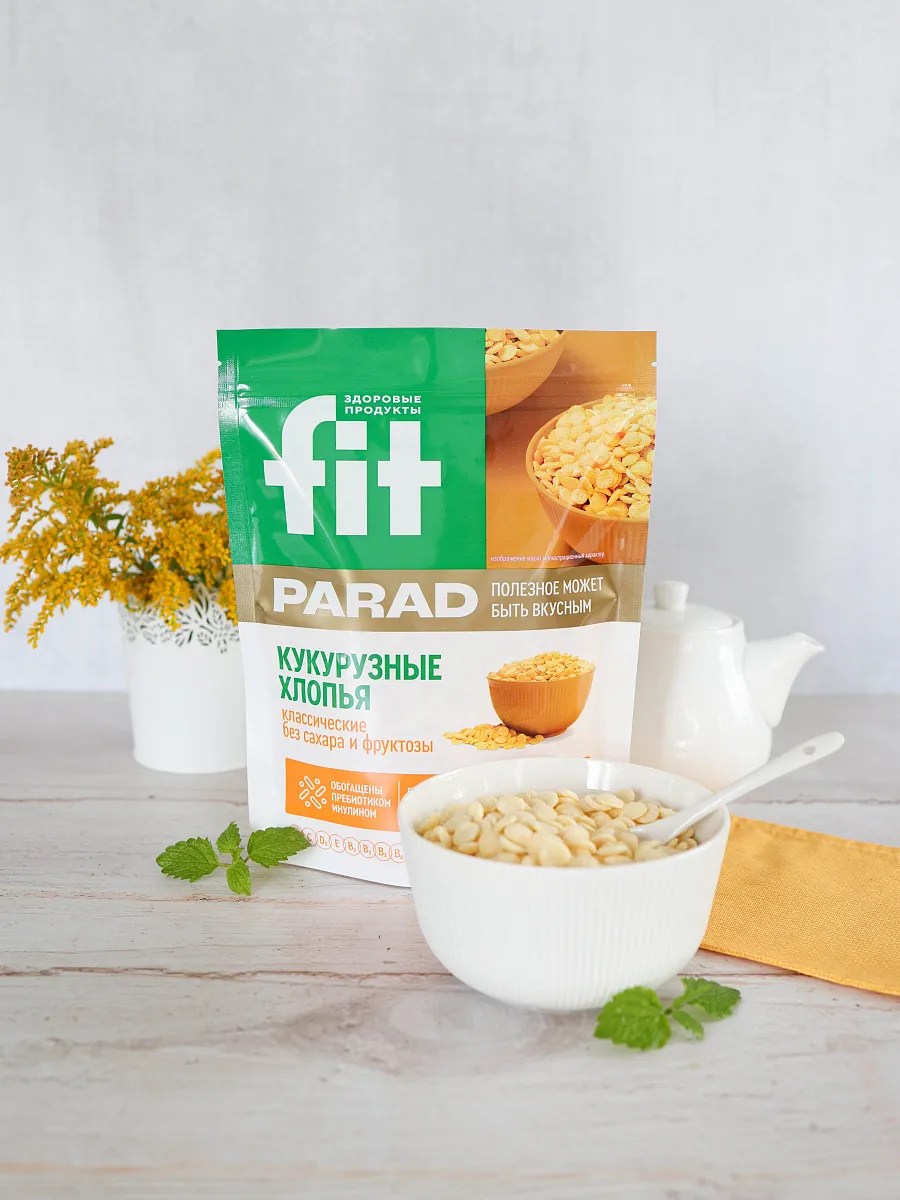 Кукурузные хлопья, дойпак 200 гр.  фото 3