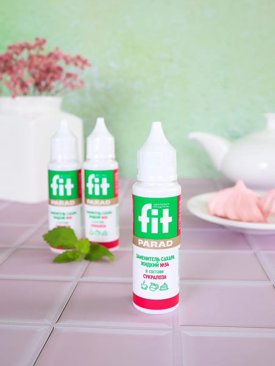 Заменитель сахара FitParad №34 Сукралоза, жидкий 30 мл фото 4