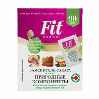 Заменитель сахара FitParad №6, саше 90 шт фото 1