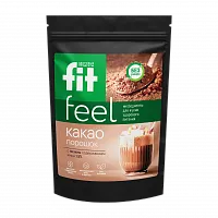 Какао-порошок с низким содержанием жира 1,5%, дой-пак 500 гр фото 1