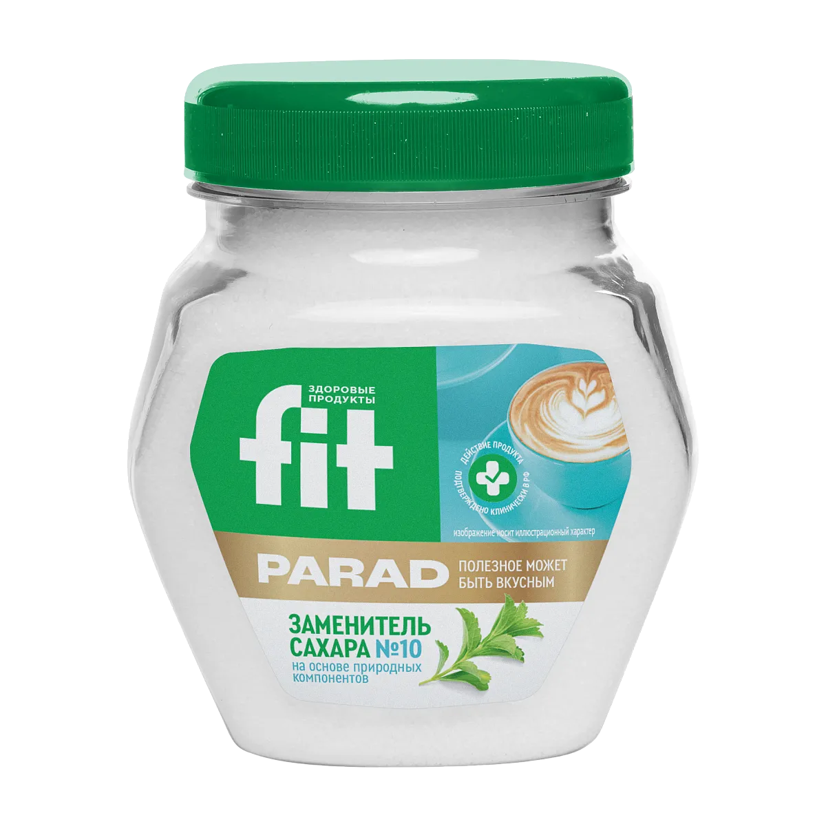 Заменитель сахара FitParad №10, банка 250 гр фото 1
