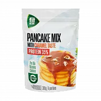 Смесь ореховая для приготовления блинов и оладий со вкусом карамели, дойпак 300 гр. фото 1