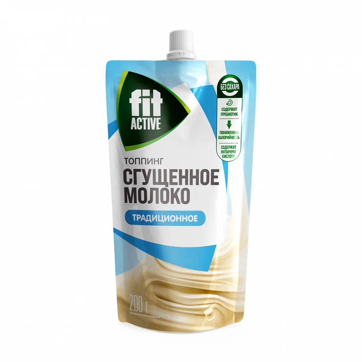 Топпинг Сгущенное молоко традиционное, дой-пак 200 гр фото 6