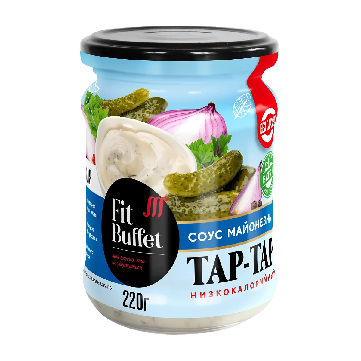 Майонезный соус Тар-Тар, банка 220 гр фото 1