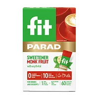Заменитель сахара FitParad № 3, стики 60 шт фото 1