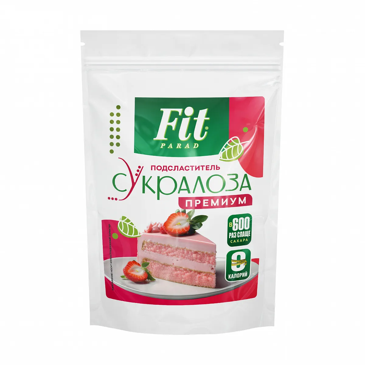 Заменитель сахара FitParad Сукралоза, дой-пак 50 гр фото 1