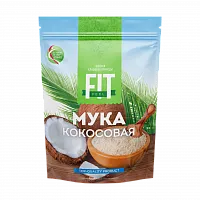 Мука кокосовая, дой-пак 400 гр фото 1