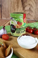 Майонезный соус Цезарь, банка 220 гр фото 3