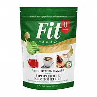 Заменитель сахара FitParad №7, дой-пак 250 гр, набор 9 шт фото 1
