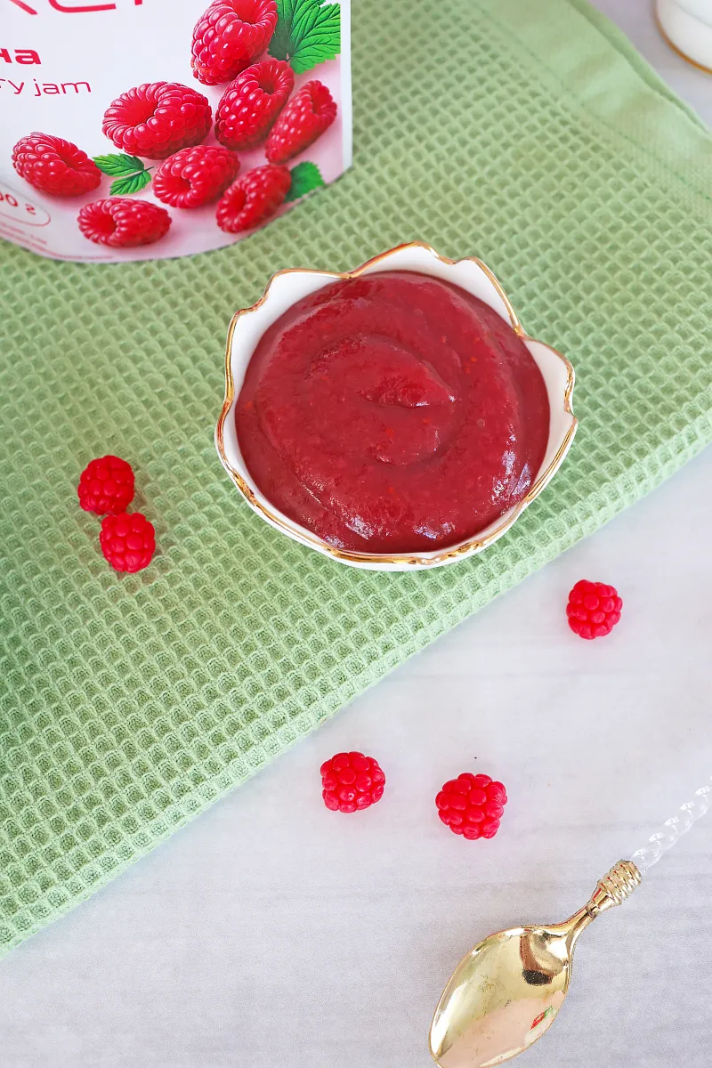 Джем без сахара Малина, дой-пак 200 гр. фото 4