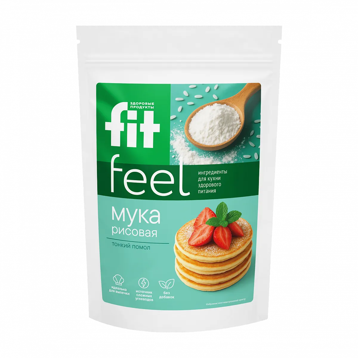 Мука рисовая, дой-пак 1000 гр фото 1