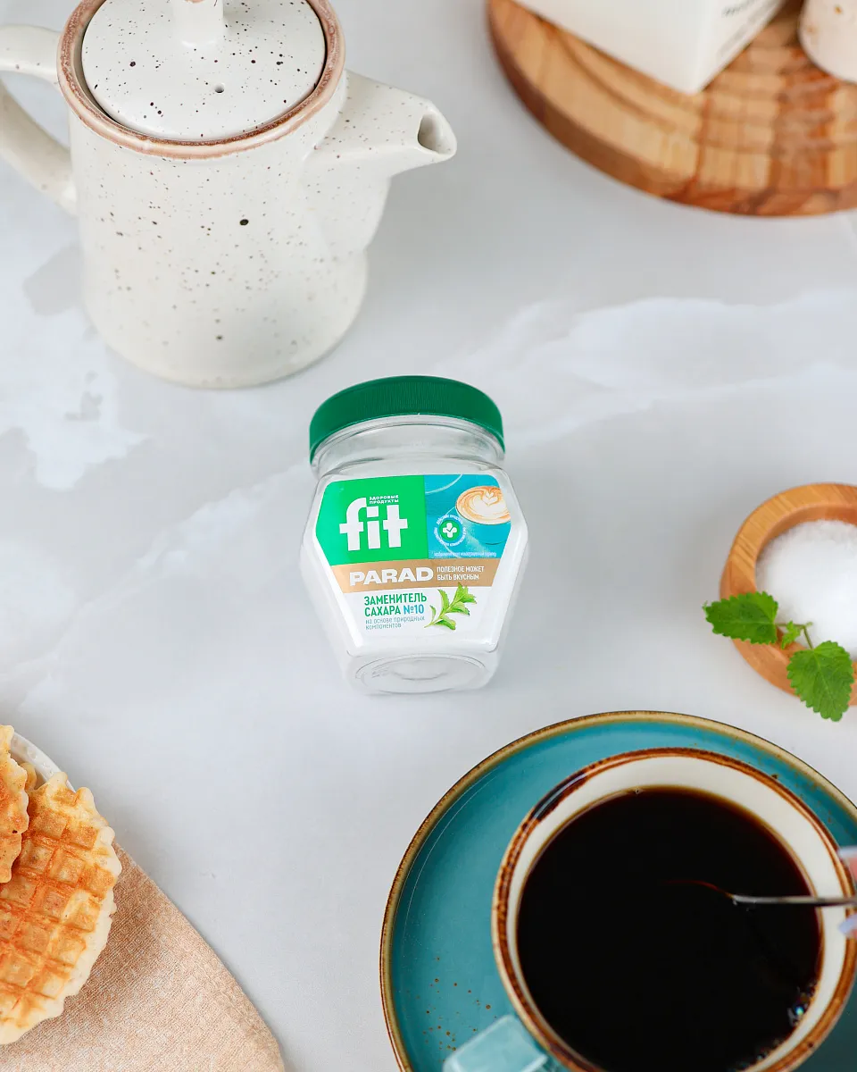 Заменитель сахара FitParad №10, банка 250 гр фото 5