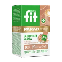Заменитель сахара FitParad №21, стики со вкусом ирландских сливок 100 шт фото 3