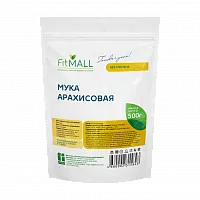 Мука арахисовая, дой-пак 500 гр фото 1