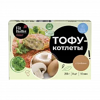 Тофу-котлеты с грибами, 280 гр фото 1