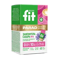 Заменитель сахара FitParad №6, стики 60 шт фото 2