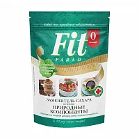Заменитель сахара FitParad №10, дой-пак 150 гр, набор 12 шт фото 1