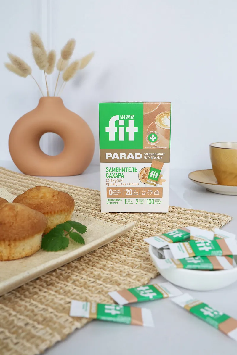 Заменитель сахара FitParad №21, стики со вкусом ирландских сливок 100 шт фото 4