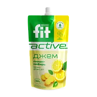 Джем без сахара Лимон-Имбирь, дой-пак 200 гр фото 1