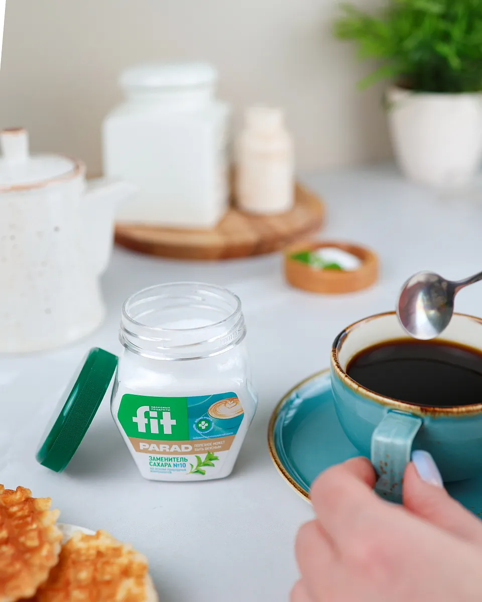 Заменитель сахара FitParad №10, банка 180 гр фото 5