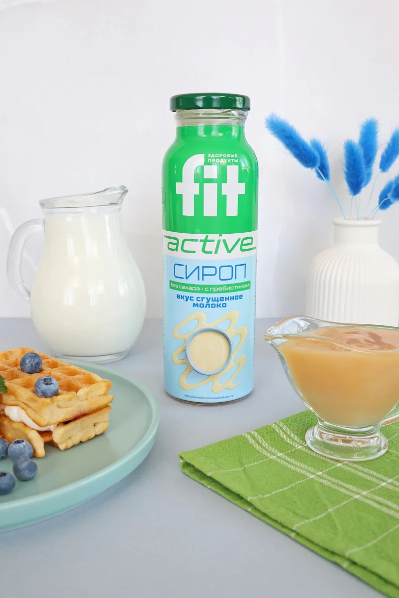 Сироп  с пребиотиком  вкус "Сгущенное молоко", 300 гр. фото 2