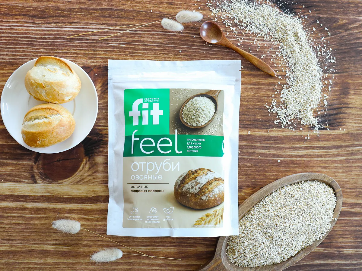 Отруби овсяные, дойпак 400 гр. фото 3