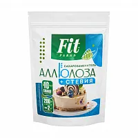 Заменитель сахара Аллюлоза со стевией, дой-пак 200 гр фото 1
