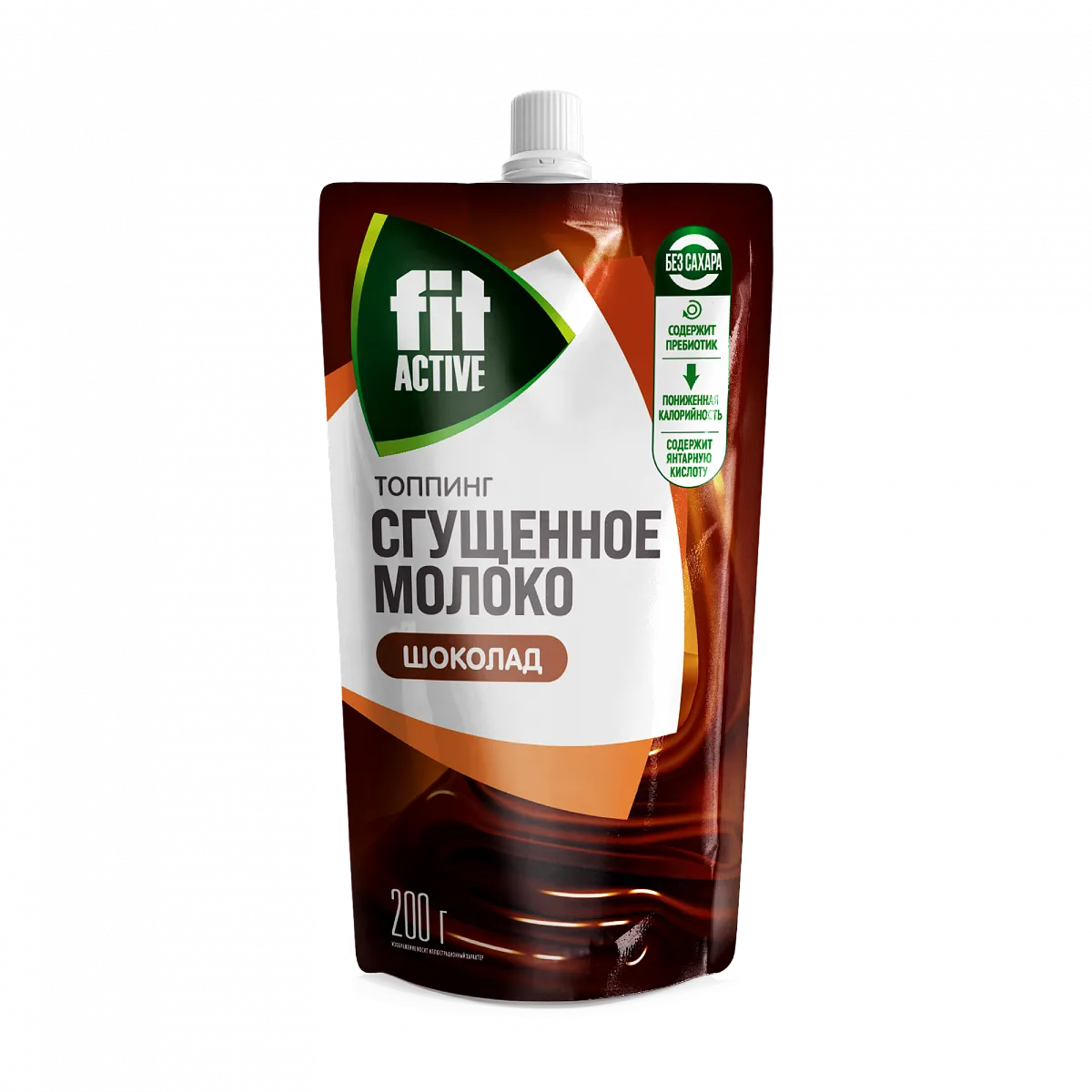 Топпинг Сгущенное молоко шоколад, дой-пак 200 гр фото 1