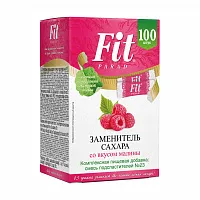 Заменитель сахара FitParad №23, стики со вкусом малины 100 шт фото 2