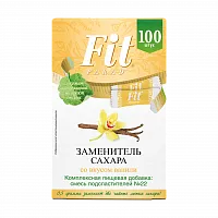 Заменитель сахара FitParad №22, стики со вкусом ванили 100 шт фото 4