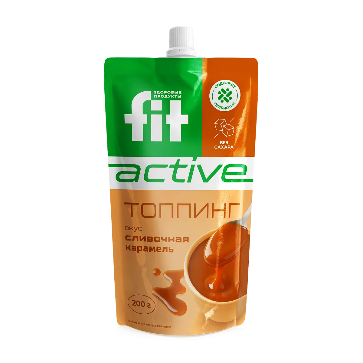 Топпинг Сливочная Карамель, дой-пак 200 гр фото 1