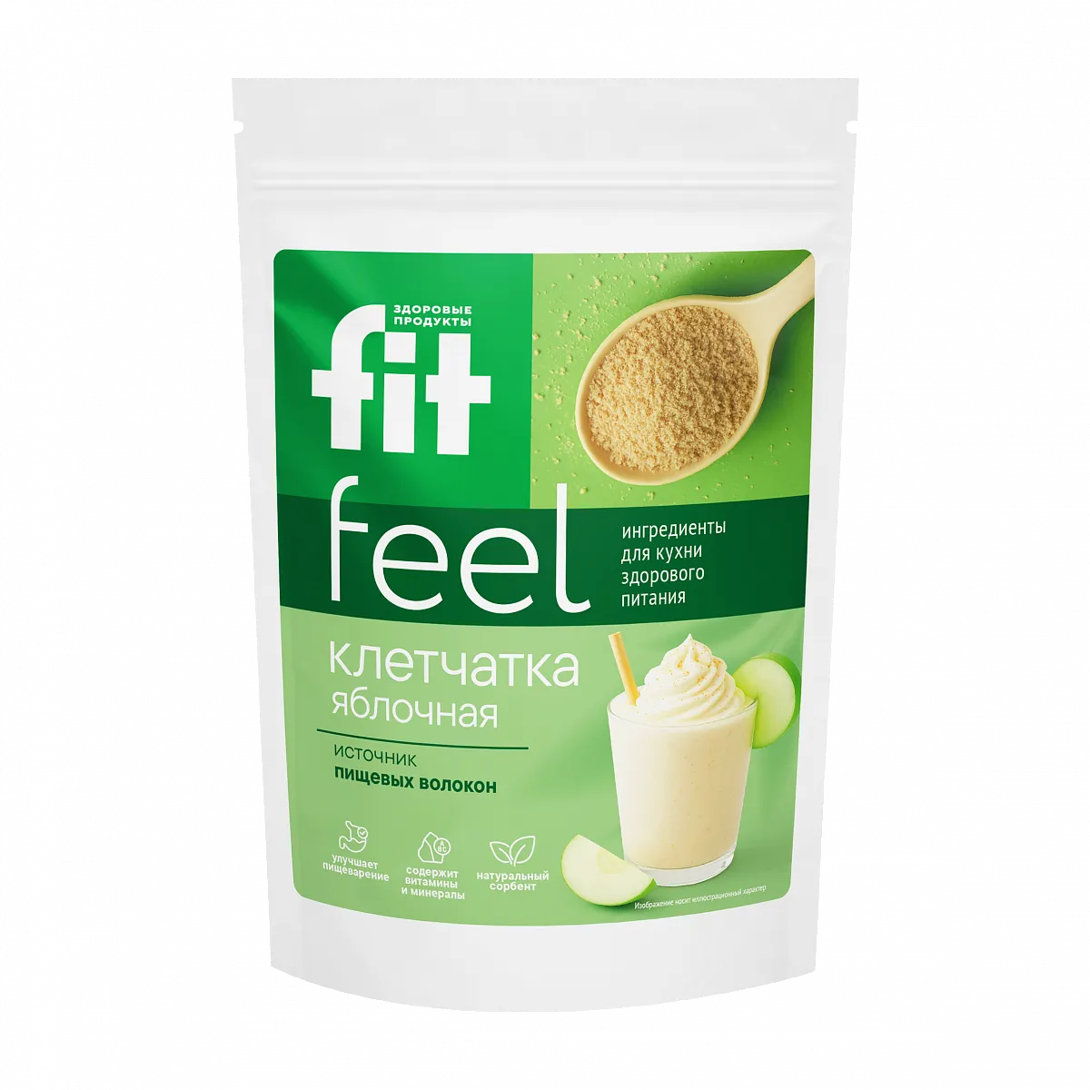 Клетчатка яблочная дой-пак, 250 гр. фото 1