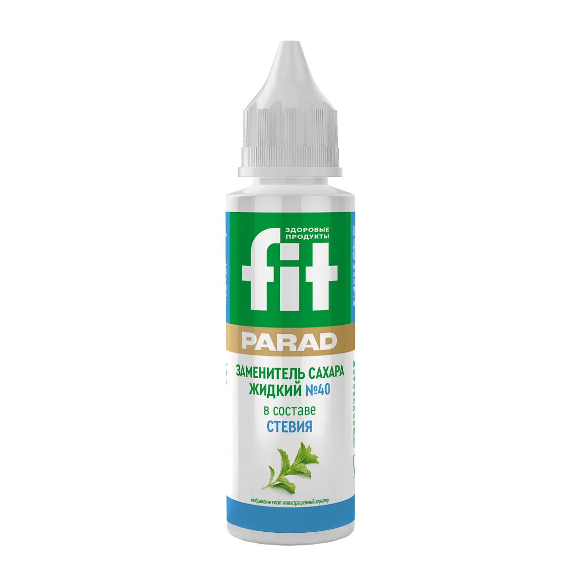 Заменитель сахара FitParad №40 Стевия, жидкий 30 мл фото 1
