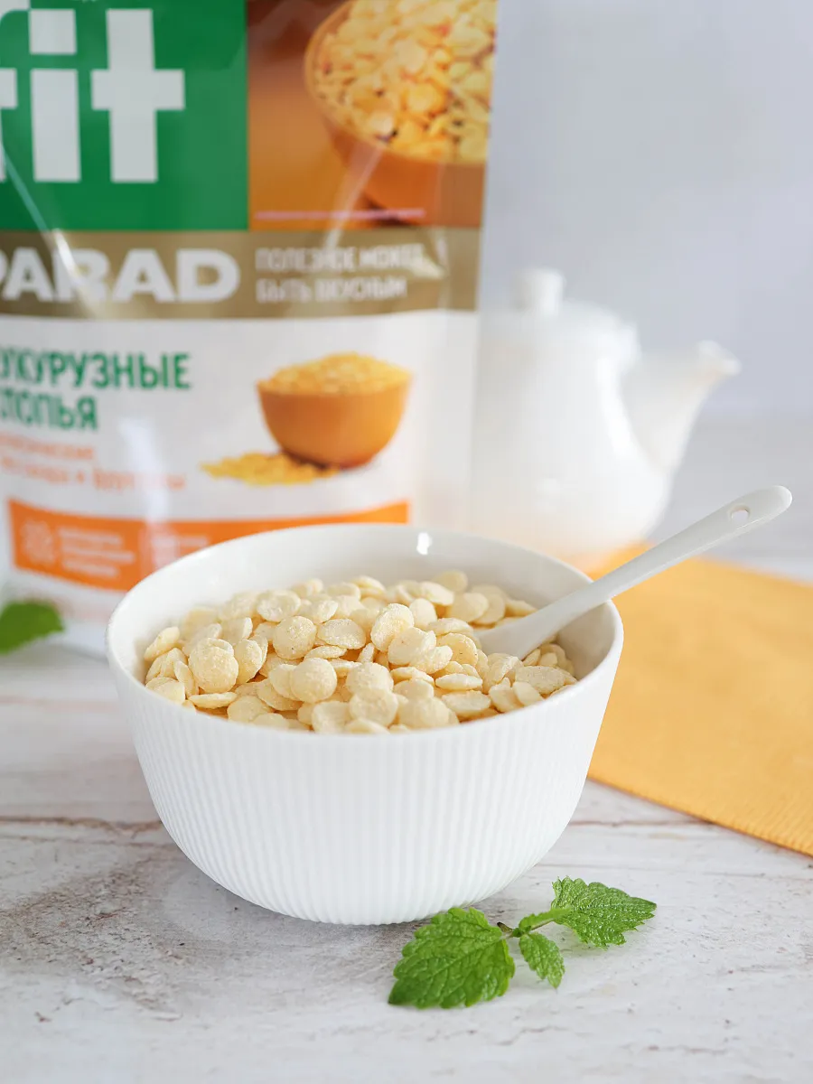 Кукурузные хлопья, дойпак 200 гр.  фото 4