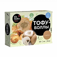Тофу-боллы с грибами, 480 гр фото 2