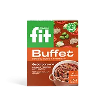 Бефстроганов в соусе терияки с кунжутом, 360 гр фото 1