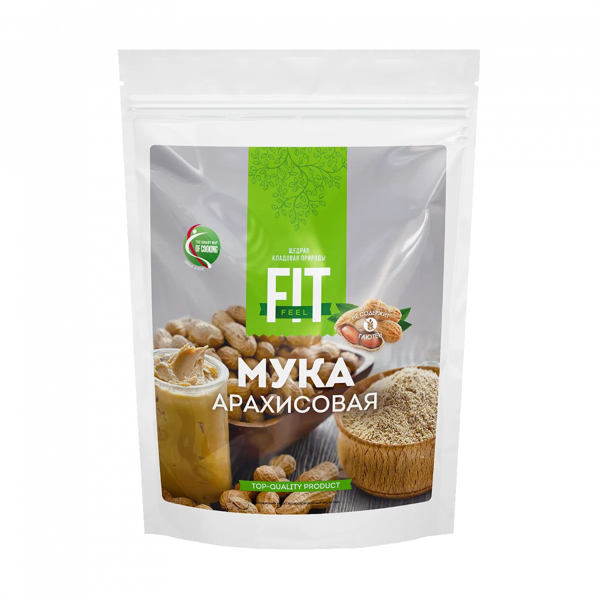Мука арахисовая, дой-пак 200 гр фото 1